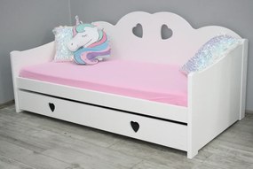 Pat pentru copii Tosia 80x160 cm Saltele: fără saltea, Lamele de pat: Fără lamele