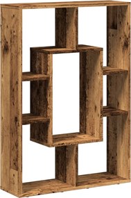 vidaXL Bibliotecă, lemn vechi, 63x20x90 cm, lemn prelucrat
