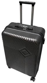 Valiză medie TravelLux Pro cu hardtop 42x65x24 cm gri închis