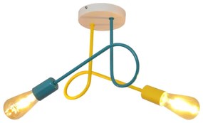 Lustră aplicată pentru copii OXFORD 2xE27/15W/230V