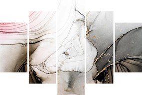 Tablou - Cerneală de marmură (150x105 cm)