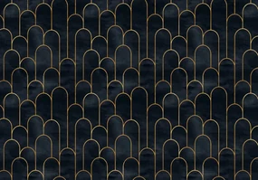 Fototapet - Glamour - motiv auriu (152,5x104 cm), în 8 de alte dimensiuni noi