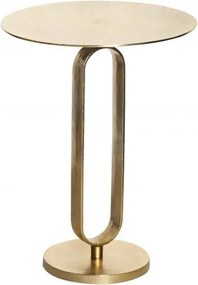 Masuta laterala din aluminiu Elegance 60cm auriu