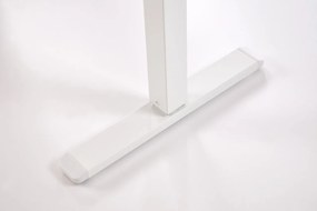 Masa de birou cu functie de reglare a inaltimii B54 stejar artizan/alb L120 cm