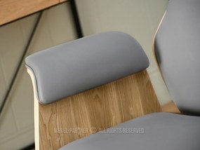 Fotoliu Lionel (stejar gri + negru). Promo -15%. 1110518