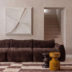 Măsuță auxiliară rotundă din lemn de mango ø 30 cm Jonah – WOOOD