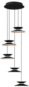 Lustra cu 5 pendule LED design modern Morfi
