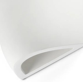 Aplică FARO 63429 KAPPU 1xE14/7W/230V 25x15 cm alb