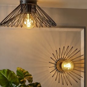 Plafonieră ONLI DUCCIO 1xE27/22W/230V d. 30 cm negru