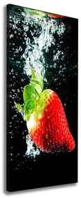Print pe pânză Strawberry sub apa