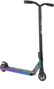 Trotineta Freestyle NOVOKIDS™ Chameleon Special edition, Max. 100 kg, Frana picior, Cadru si roti aluminiu, Diametru roata 100 mm, Camouflage