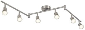 Lustra design industrial cu 6 spoturi GU10 Avenue 6