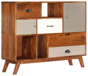 vidaXL Servantă, 115x35x86 cm, lemn masiv de acacia