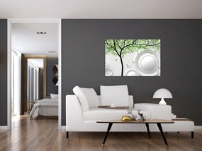 Tablou abstracție artistică (90x60 cm)