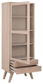 Vitrină în decor stejar 72x190 cm A-Line - Actona