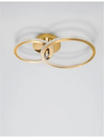 Lustra aplicata, Plafoniera LED dimabila design elegant CILION