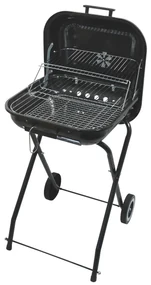 Cattara Grătar pentru cărbune din lemn Trapani, 46 cm