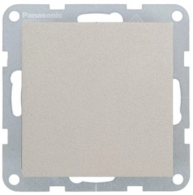 Intrerupator simplu 10A, IP20, Bronz, Panasonic Karre Plus 55