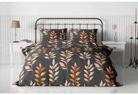 Lenjerie de pat flanel DERAMI gri Dimensiune lenjerie de pat: 70 x 90 cm | 140 x 200 cm