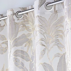 Perdea bej/aurie 135x240 cm Vayana – douceur d'intérieur