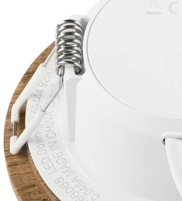 LED Spot WOODY 5,5W 230V 4000K nucă, Ø 10 cm