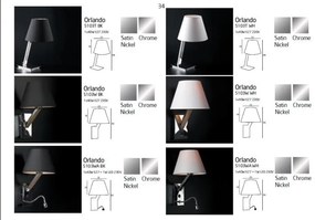 Aplica de perete cu reader LED Orlando crom/ alb 5103WA/WH MX