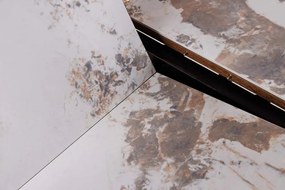 Masa extensibila, Ceramica, Furnir nuc, UNIQUE 160-200cm