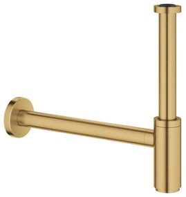 Sifon estetic pentru lavoar Grohe auriu periat Cool Sunrise