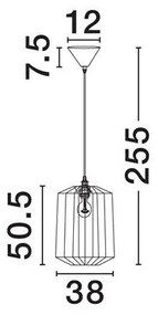 Lustra/Pendul design decorativ, ORA, D 38cm