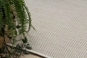 Covor SISAL SION A5165A Melanj țesute plate ecru / cremă