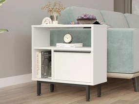Măsuță laterală Nimelo 5 (alb). Promo -28%. 1094785