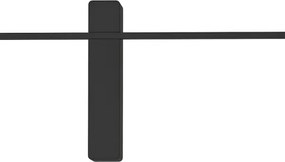 Open Design OR85068 - Aplica de perete BENE LED, 7W/230V, 62 cm, neagră