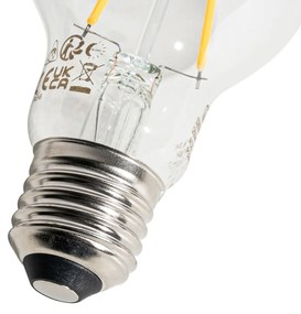 Set de 5 becuri LED E27 A60 cu senzor crepuscular 2,5W 250 lm 2700K