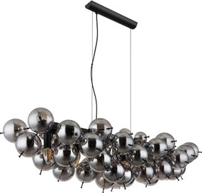 Globo 15633H1S - Lustra suspendată pe cablu UDO 6xE14/25W/230V negru