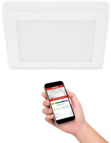 Plafonieră LED RGBW dimabilă Telefunken 309606TF LED/18W/230V Wi-Fi Tuya