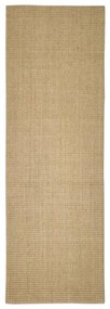 Covor din sisal, natural, 66x200 cm natural, 66 x 200 cm