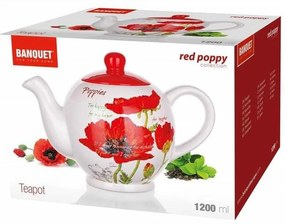 Ceainic Banquet Red Poppy 1200 ml