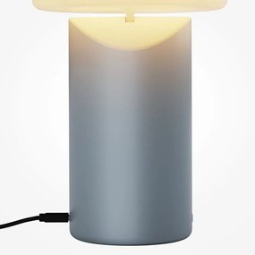 Veioza LED portabila/reincarcabila Topo albastru