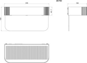 Aplica solara LED iluminat numar de casa IP54 SOLAR