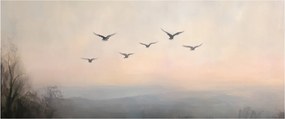 Tablou - Stol de păsări (120x50 cm)