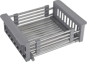 Coș scurgător chiuvetă - 250 oțel inoxidabil Argintiu P14A