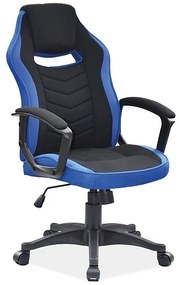 Scaun de birou Camaro negru/albastru H106