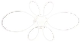 Plafonieră albă LED 45.5x83 cm Fly – Trio