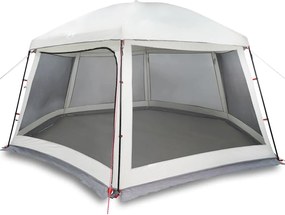 vidaXL Cort de piscină cu pereți detașabili, gri 512x458 cm