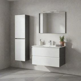 Dulap de perete Vario Forte 35 antracit-alb