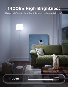 Govee - LED RGBICWW lampă de podea dimabilă LANTERN MATTER LED/24W/230V Wi-Fi 160 cm