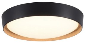Leuchten Direkt 1434718-LED Lampă plafon EMILIA 28,8W/230V negru dimabil