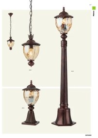 Redo 9634 - Lampă exterior MATERA 1xE27/42W/230V IP33