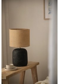 Lampă de masă Markslöjd 108684 MONTAGNA 1xE14/40W/230V 45 cm bej/negru