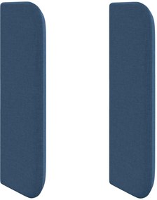 vidaXL Ureche pentru Tăblie albastru 40,5 x 40,5 x 4 cm țesătură